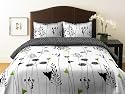 Perry Ellis, Asian Lily Collection, Duvet Set, Full/Queen