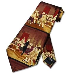Declaration of Independence 100% SILK Neck Tie. Men's NeckTie.