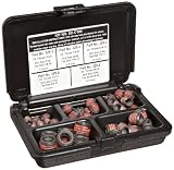 E-Z LOK Threaded Inserts For Metal; Assortment Kit; Carbon Steel; Heavy Wall; UNC Internal Threads, 10-24, 1/4-20, 5/16-18, 3/8-16, 1/2-13; 46 pieces