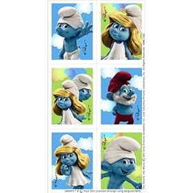  Smurfs Sticker Sheets