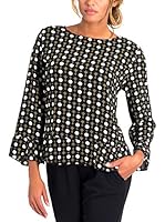 Ornella Dutti Blusa Liberty (Negro / Verde)