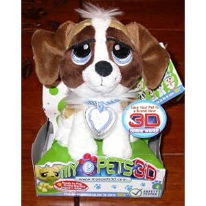 My Epets Plush 3D St. Bernard Pet by