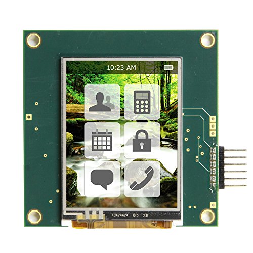 Displaytech EMB024TFTDEMO Embedded 2.4 inch TFT Demo Board with Microchip PIC24FJ256DA210 (240x320 Resolution)