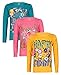 Sinimini printed full sleeve girls tshirt (pack of 3) RS.899.00