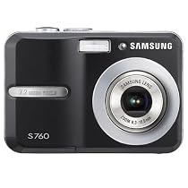 Samsung S760 Digital Camera - Black (7.0MP, 3x Optical Zoom) 2.5 inch LCD