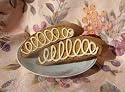 8 Pieces Frosted PUMPKIN SPICE Biscotti from Peggy's Biscotti