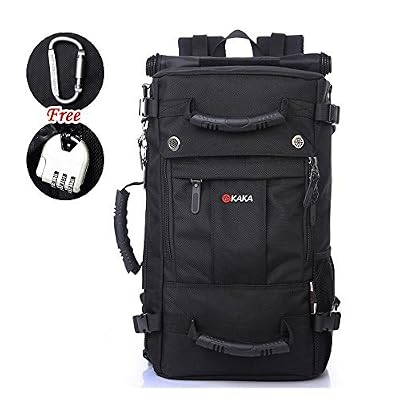 KAKA アウトドア リュックサック 40L 大容量 登山用バックパック オックスフォード KAKA-2050