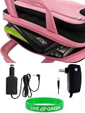 51Xe46J8kCL. SL160  4n1 Combo Acer Aspire One AO751h 1153 11.6 Inch Deluxe Netbook Carrying Case and 12v Car and AC Power Wall Charger   Pink