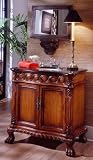 Fairfax Home Furnishings 260030P Designer Vanity with Brown Marble Top