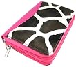 Giraffe Print Personal Organizer Planner Pink Trim
