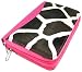 Giraffe Print Personal Organizer Planner Pink Trim
