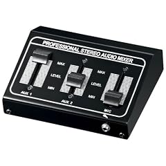 Wentronic Mischpult Stereo Metallgeh�use