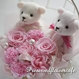 プリザーブドフラワー ギフト　スマイリーベア