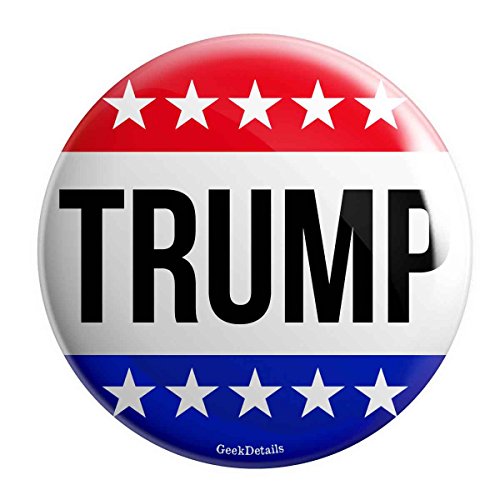 Geek Details Trump Pinback Button
