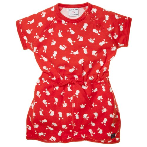 POLARN O. PYRET Bunny Hop Newborn Romper