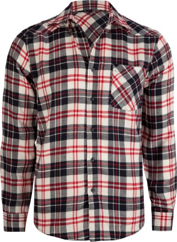 BLUE CROWN Wonka Mens Flannel Shirt
