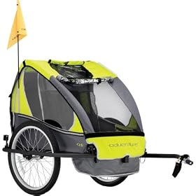 Adventure At3 Child Alloy Two-Seater Trailer