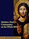 Matthew Henry's Commentary on the Whole Bible (Mobi Spiritual) by Matthew Henry ($2.56)
