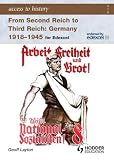 Second Reich to Third Reich Germany 1918-45