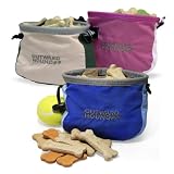SET OF 3 COLORS - Outward Hound Designer Treat 'n Ball Bag