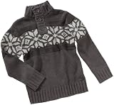 Marc o' Polo Jungen Pullover 942221, Gr. 116, Grau (dark grey mel.)