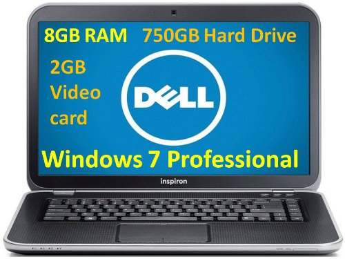 Dell inspiron 15R Special Edition i15rSE 15R-7520 Diversion professional 15.6 HD Gaming Laptop W/2GB Graphic Press card. Windows 7 Professional Operating system