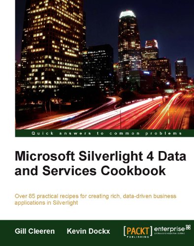 Click for larger image Microsoft Silverlight 4 Data and Services Cookbook