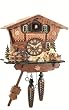 German Cuckoo Clock - Wood Chopper and Water Wheel German Cuckoo Clock - Wood Chopper and Water Wheel