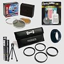 Opteka 58mm EF Lens Accessory Kit for Canon 18-55mm, 28-90mm, 28-150mm, 28-105mm, 70-300 DO IS, 70-300mm IS, 75-300mm, 100-300mm, 24mm, 28mm, 50mm f/1.4, 85mm, 100mm, 65mm, 100mm