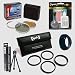 Opteka 58mm Ef Lens Accessory Kit For Canon 18-55mm, 28-90mm, 28-150mm, 28-105mm, 70-300 Do Is, 70-300mm Is, 75-300mm, 100-300mm, 24mm, 28mm, 50mm F/1.4, 85mm, 100mm, 65mm, 100mm