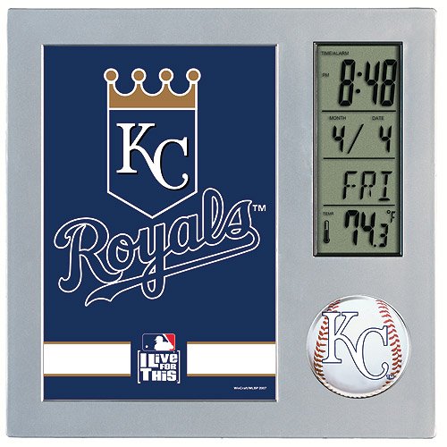 Kansas City Royals Desk Clock