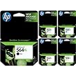 5 Pack of HP OEM 564XL Inkjet Cartridges. Not for use in Photosmart Plus printers.