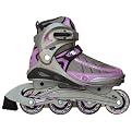 Women's Roller Derby Hybrid G700 In-Line Skates - Black/ Gray/ Titanium/ Lavender