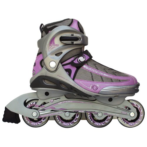 Childrens Toyshop  Sporting Goods : Women's Roller Derby Hybrid G700 In-Line Skates - Black/ Gray/ Titanium/ Lavender