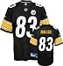 Heath Miller Black Reebok NFL Premier Pittsburgh Steelers Jersey - Medium