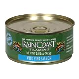 Raincoast Trading Company Pink Salmon, 5.65-Ounce Cans (Pack of 12)