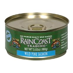 Raincoast Trading Company Pink Salmon, 5.65-Ounce Cans (Pack of 12)