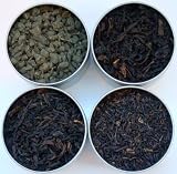 Heavenly Tea Leaves Oolong Tea Sampler - 4 Bestselling Cans - Approximately 25 servings of tea per can