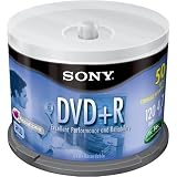 Sony DPR-47/50 Write-once DVD+R Disc - Spindle