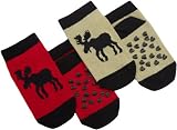 Hatley Boys 2-7 Moose Two Pairs Socks
