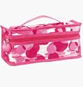 Avon Polka Dot Train Case