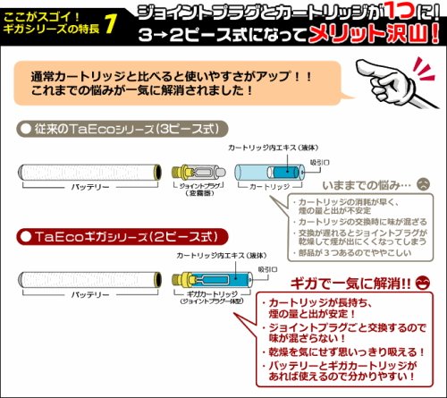 Cover image : 電子タバコTaEco(タエコ)スタンダードギガ