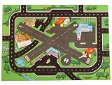 Combo Airport + Roadway Playmat - fun for the bedroom, playroom, nursery or class room!