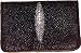 Black Genuine Stingray Card Holder