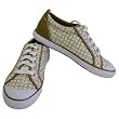 Coach Shoes - 8.5 M Barrett Optic Art Khaki Ivory White Sneaker Tennis Shoes Womens
