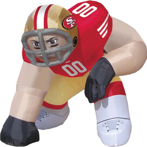 San Francisco 49ers Bubba Inflatable Lawn Decoration