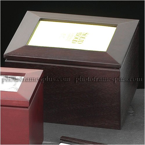 Rose Wood Photo Album Box & Photo Books, 4x6
