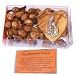 Olive Wood Wall Rosary - grade AAA (100 cm or 39")