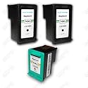 3 Pack (2black+1color) Hp 74xl 75xl Remanufactured Ink Cartridge for Hp Deskjet D4260 D4360 D4280 Officejet J5725 J5730 J5735 J5738 J5740 J5750 J5780 J5783 J5785 J5788 J5790 Photosmart C4280 C4385 C4480 C5280 C5580 D5360
