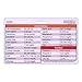 Lab Values Horizontal Badge ID Card Pocket Reference Guide